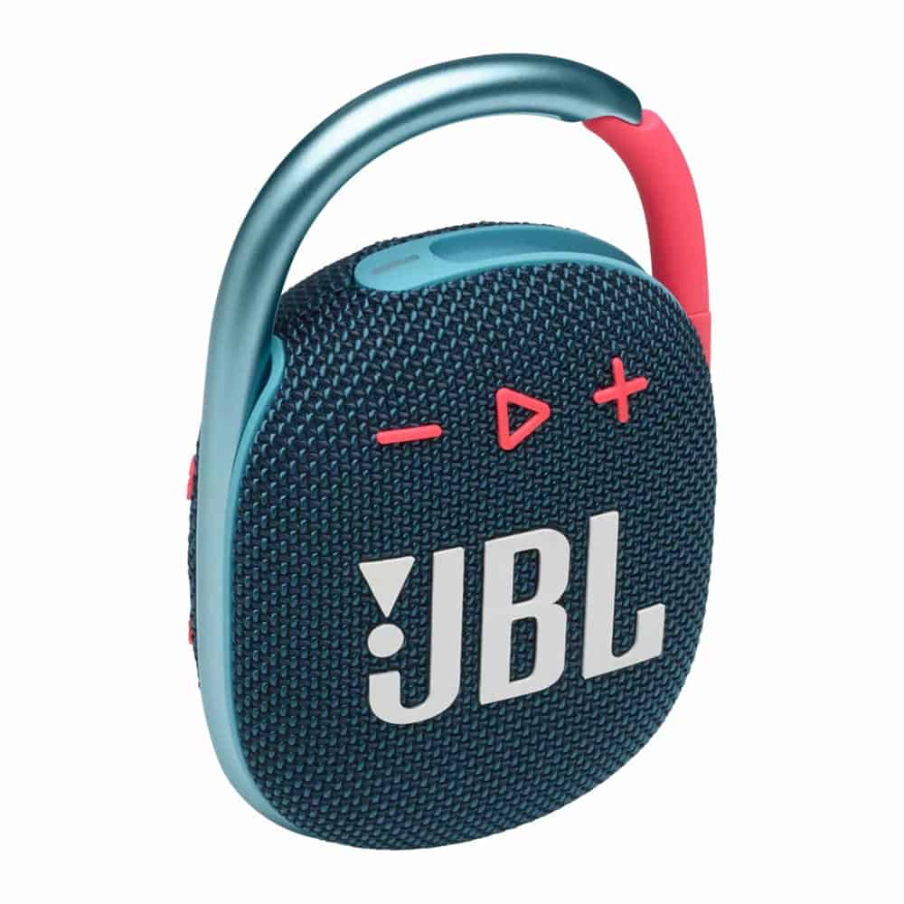 JBL CLIP 4 Rechargable Bluetooth Speaker Blue/Pink